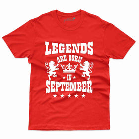 Legends 2 T-Shirt - September Birthday Collection