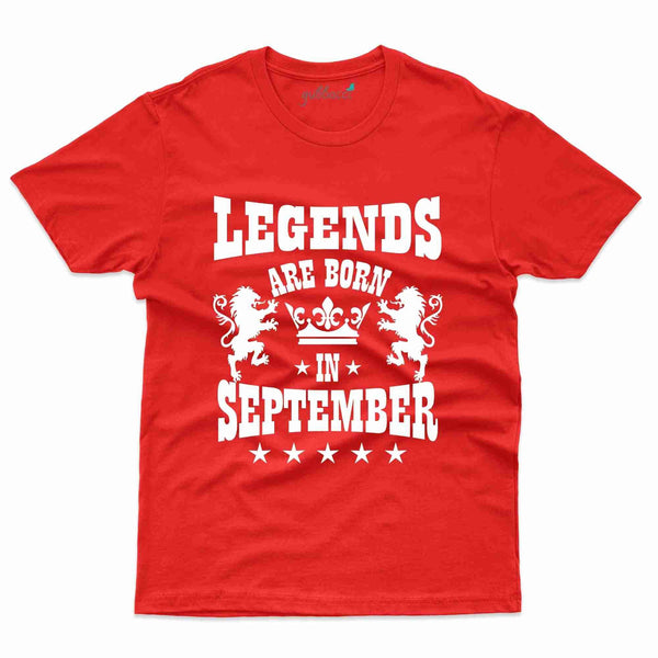 Legends 2 T-Shirt - September Birthday Collection - Gubbacci-India