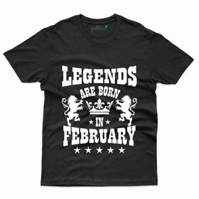 Legends T-Shirt - February Birthday Collection
