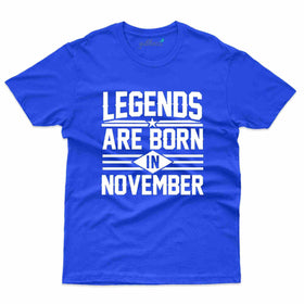 Legends T-Shirt - November Birthday Collection