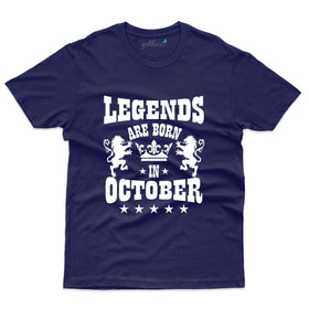 Legends T-Shirt - October Birthday Collection