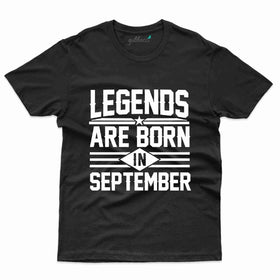 Legends T-Shirt - September Birthday Collection
