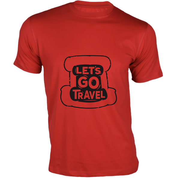 Gubbacci Apparel T-shirt XS Lets Go Travel Design By Mangaldip