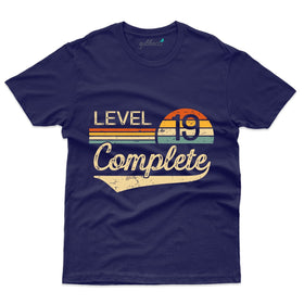 Level 19 Complected 2 T-Shirt - 19th Birthday Collection