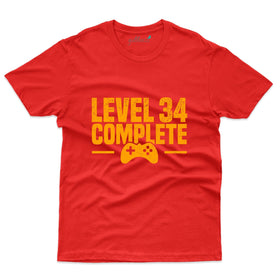 Level 34 Complete T-Shirt - 34th Birthday Collection
