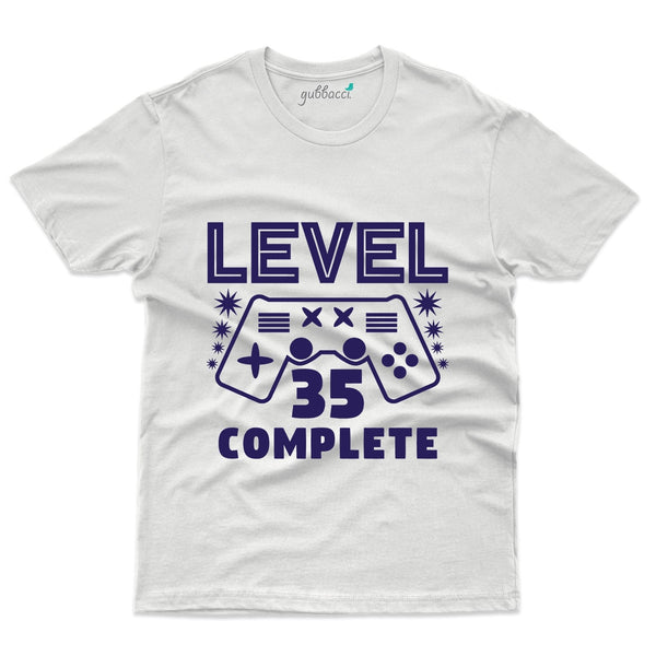 Level 35 Complete T-Shirt - 35th Birthday Collection - Gubbacci-India