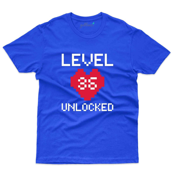 Level 36 Unlocked T-Shirt - 36th Birthday Collection - Gubbacci-India