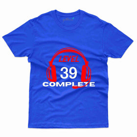 Level 39 Completed T-Shirt - Perfect 39th Birthday T-shirt Collection