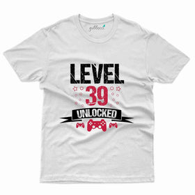 Level 39 Unlocked 3 T-Shirt - 39th Birthday Collection
