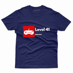 Level 41 Unlocked 3 T-Shirt - 41th Birthday Collection
