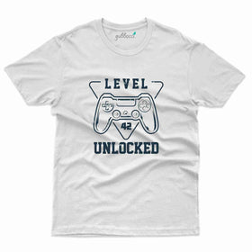 Level 42 Unlocked 2 T-Shirt - 42nd  Birthday Collection