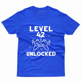 Level 42 Unlocked 8 T-Shirt - 42nd  Birthday Collection