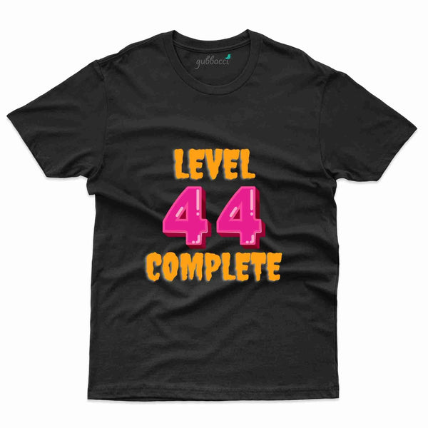 Level 44 Complete 2 T-Shirt - 44th Birthday Collection - Gubbacci-India