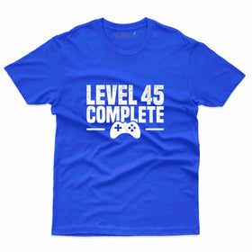Cool Level 45 Complete T-Shirt - 45th Birthday Collection