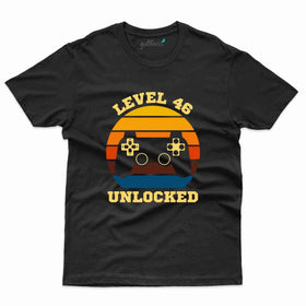 Level 46 Unlocked 5 T-Shirt - 46th Birthday Collection
