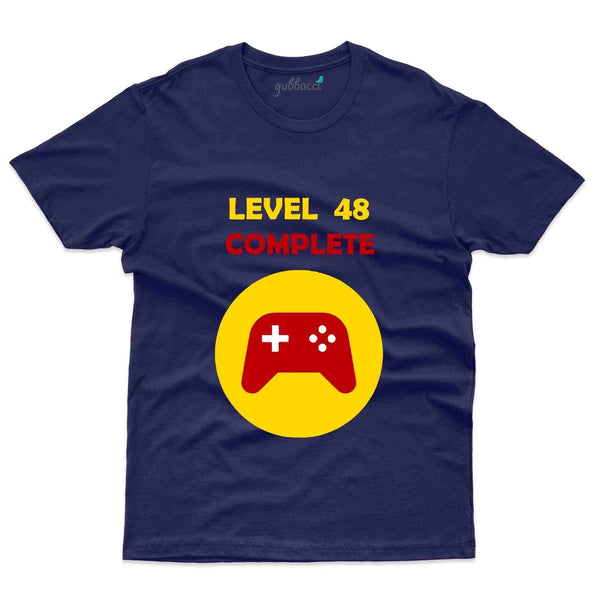 Level 48 Complete T-Shirt - 48th Birthday Collection - Gubbacci-India
