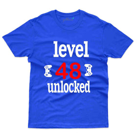 Leve Unlocked T-Shirt - 48th Birthday T-Shirt Collection