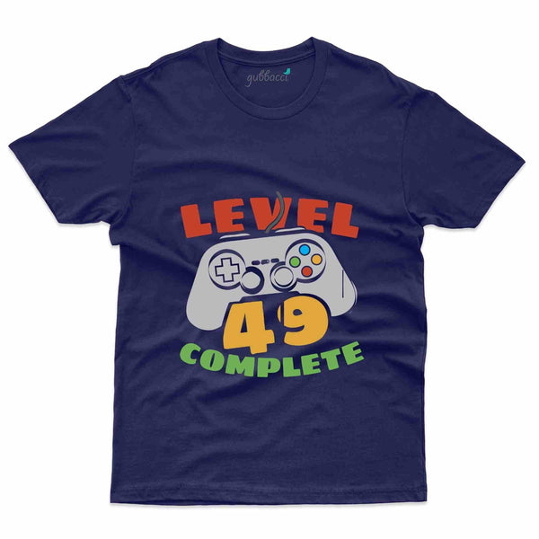 Level 49 Unlocked 2 T-Shirt - 49th Birthday Collection - Gubbacci-India
