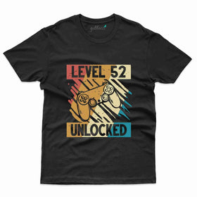Level 52 Unlocked T-Shirt - 52nd Collection