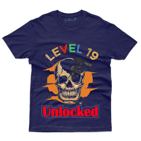 Level Unlocked 2 T-Shirt - 19th Birthday Collection