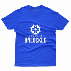 Level Unlocked 2 T-Shirt - 41th Birthday Collection