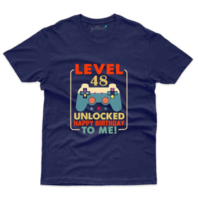 Level Unlocked 6 T-Shirt - 48th Birthday Collection