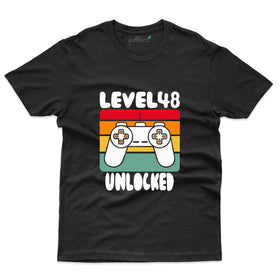 Level Unlocked 7 T-Shirt - 48th Birthday Collection