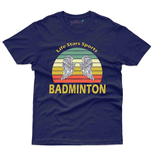 Life Star T-Shirt - Badminton Collection - Gubbacci-India