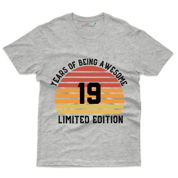 Limited Edition T-Shirt - 19th Birthday Collection - Gubbacci-India