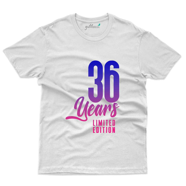 Limited Edition T-Shirt - 36th Birthday Collection - Gubbacci-India