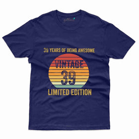 Limited Edition T-Shirt - 39th Birthday Collection