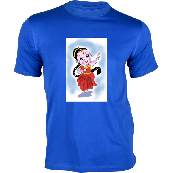 Gubbacci-India T-shirt XS Little Dancing Girl - Canvas Talkies
