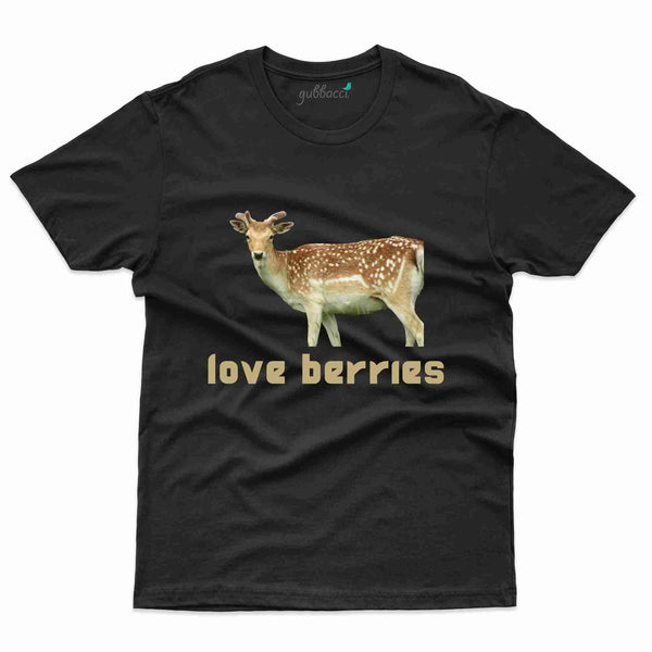 Love Berries T-Shirt - Kaziranga National Park Collection - Gubbacci-India