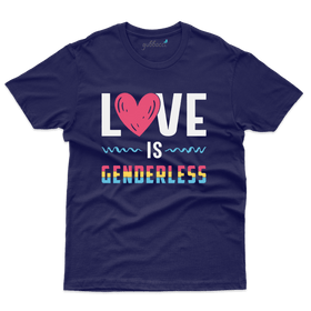 Love Is Genderless   T-Shirt - Gender Equality Collection