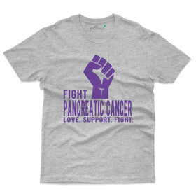 Love Support 2 T-Shirt - Pancreatic Cancer Collection