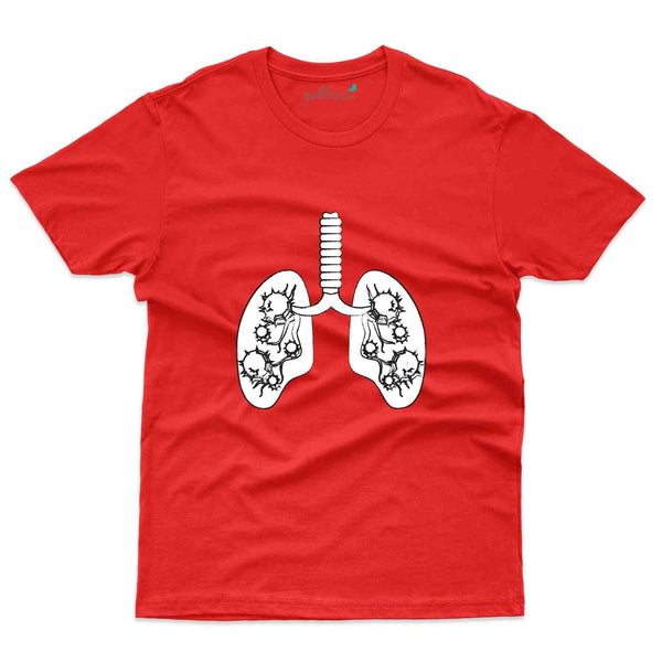 Lungs 2 T-Shirt - Tuberculosis Collection - Gubbacci
