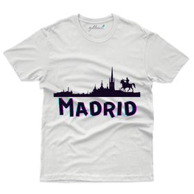 Madrid City T-Shirt - Skyline Collection