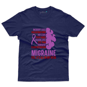 Memory Loss T-Shirt- migraine Awareness Collection
