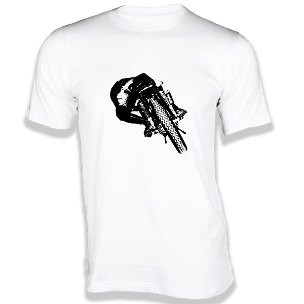 Gubbacci Apparel T-shirt XS Men's 100% Cotton Biker T-shirt - Bikers Collection Buy Men's 100% Cotton Biker T-shirt - Bikers Collection