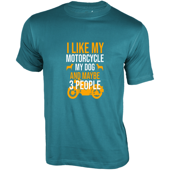 Gubbacci Apparel T-shirt XS Men's I Like My Motorcycle T-Shirt - Bikers Collection Buy Men's I Like My Motorcycle T-Shirt - Bikers Collection