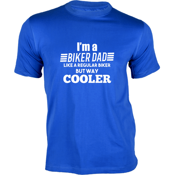 Gubbacci Apparel T-shirt XS Men's I'm A Biker Dad T-Shirt - Bikers Collection Buy Men's I'm A Biker Dad T-Shirt - Bikers Collection