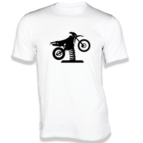 Men's Jumping Bike T-Shirt - Bikers Collection