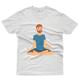 Men's Lotus Yoga Posture - Yoga Collection