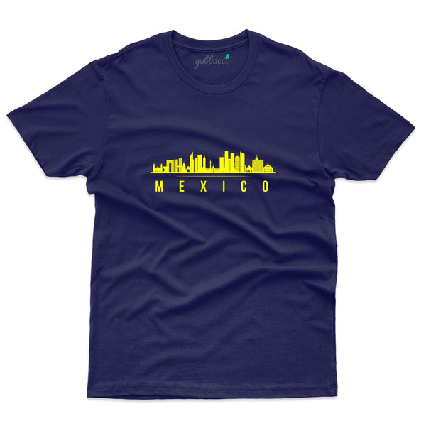 Mexico City T-Shirt - Skyline Collection - Gubbacci-India