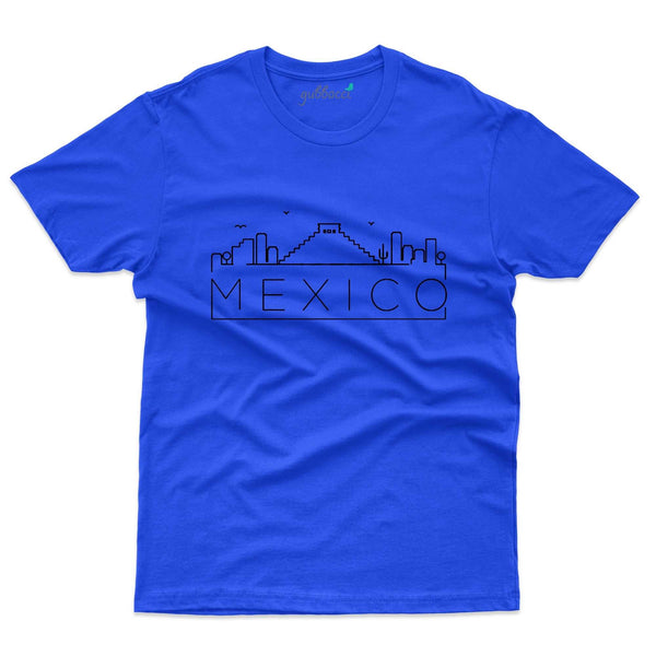 Mexico Skyline T-Shirt - Skyline Collection - Gubbacci-India