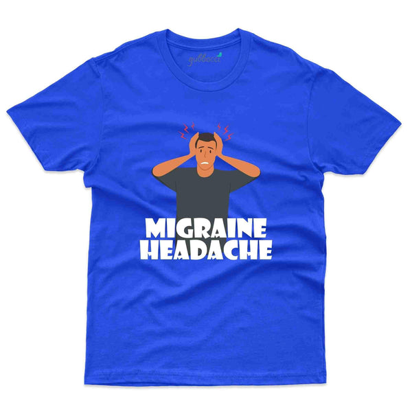 migraine 2 T-Shirt- migraine Awareness Collection - Gubbacci