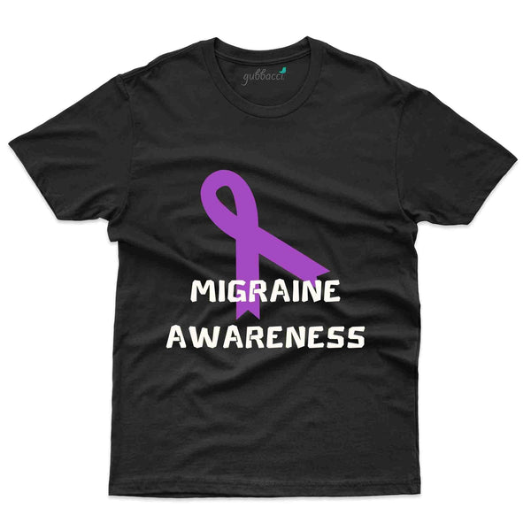 migraine T-Shirt- migraine Awareness Collection - Gubbacci