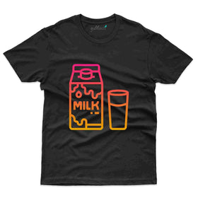 Milk T-Shirt - Healthy Food Collection