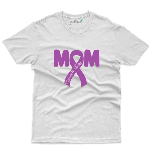 Mom T-Shirt- migraine Awareness Collection - Gubbacci