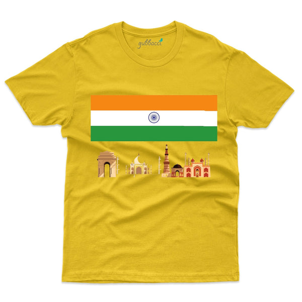 Gubbacci Apparel T-shirt XS Monuments of India T-shirt  - Independence day Collection Buy Monuments of India T-shirt - Independence day Collection